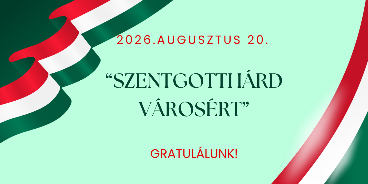 You are currently viewing Szentgotthárd városért