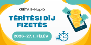 Read more about the article Térítési díj 2026-27 I.félév
